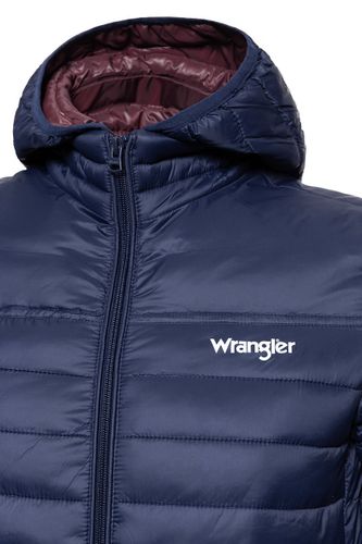 WRANGLER PUFFER JACKET NAVY W4666X435 S na Arena.pl