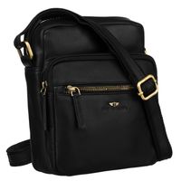 skórzana torebka męska listonoszka na pasku - peterson