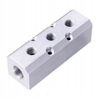 Rozdzielacz Powietrza do Pneumatyki 1/2"W 3x 1/4"W Kompresora