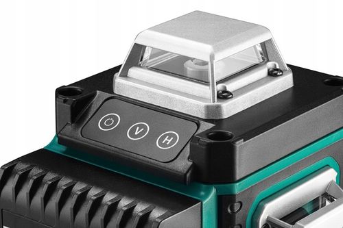 POZIOMICA LASEROWA LASER KRZYŻOWY 4D 16 LINII SAMOPOZIOMUJĄCY 360 + na Arena.pl