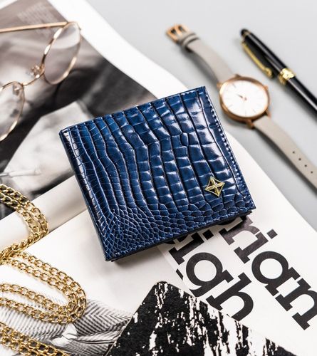 elegancki, mały portfel damski na bigiel i zatrzask - milano design na Arena.pl