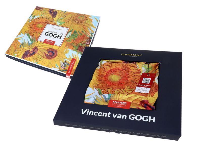 Chusta - V. van Gogh, Słoneczniki (CARMANI) zdjęcie 3