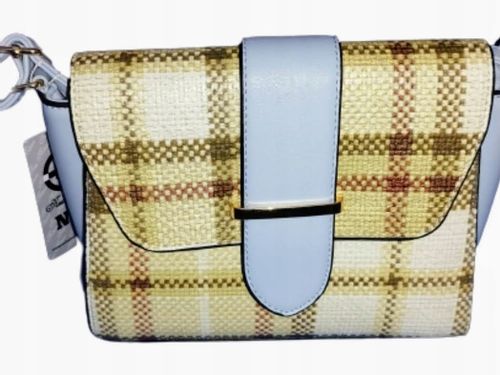 Torebka LISTONOSZKA TORBA modna , KRATKA NOWOŚĆ NIEBIESKA na Arena.pl