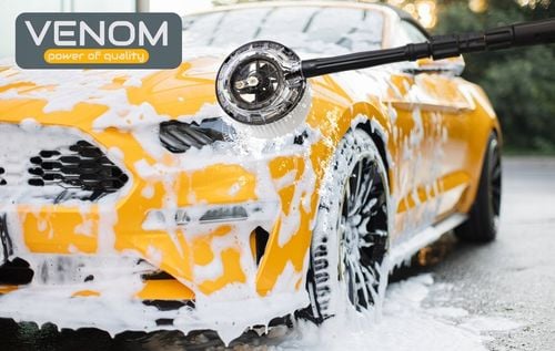 MYJKA CIŚNIENIOWA 2000W 230BAR ALUMINIOWA POMPA SZCZOTKA T-RACER WĄŻ na Arena.pl