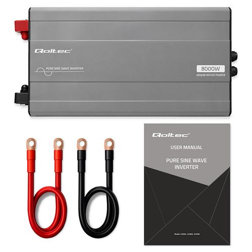 Qoltec przetwornica 12V/230V 4000W sinus na Arena.pl
