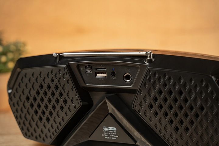 Głośnik Bluetooth MP3 radio FM mikrofon KARAOKE akumulator Media-Tech SCOUT zdjęcie 6