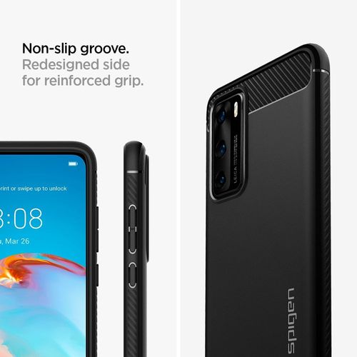 SPIGEN RUGGED ARMOR HUAWEI P40 BLACK na Arena.pl