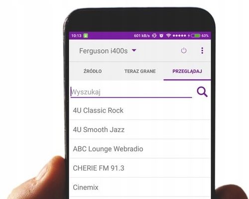 Radio Internetowe WiFi Ferguson Spotify Cyfrowe DAB FM Odtwarzacz CD Audio na Arena.pl