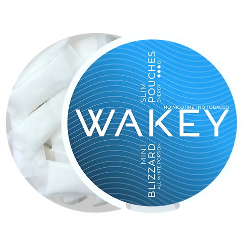 WAKEY Woreczki Kofeinowe Energetyczne Witaminowe 50mg Miętowe 20 szt na Arena.pl