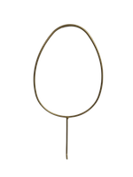 Stelaż Baza metalowa do kompozycji florystycznych Wielkanoc JAJKO Złote