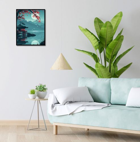 Plakat 40x50cm Japoński Pawilon na Arena.pl