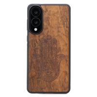 Drewniane Etui Bewood do Samsung Galaxy S25 Edge HAMSA IMBUIA