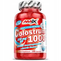 SIARA BYDLĘCA |ODPORNOŚĆ | WZMOCNIENIE | Amix Colostrum 1g kaps 100 szt