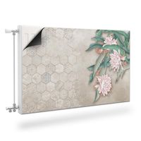 Maskownica MAGNETYCZNA Na Grzejnik KWIATY Mozaika Marokańska Beton 100cm x 60cm