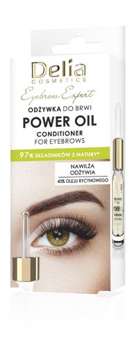 DELIA COSMETICS Eyebrow Expert Odżywka do brwi Power Oil 10 ml na Arena.pl