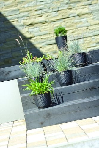 Doniczka okrągła RATOLLA DRLO300 z podstawką | Umbra na Arena.pl