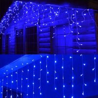 SOPLE FLASH 1000LED 40m ZEWNĘTRZNE CHOINKOWE NIEBIESKIE w jednym odcinku