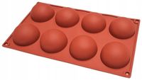 FORMA SILIKONOWA do czekolady kule półkule 5,8 cm