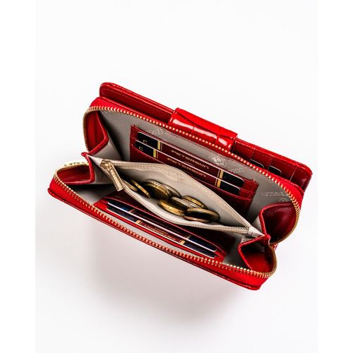 zestaw prezentowy premium z modnym portfelem we wzór skóry krokodyla na Arena.pl