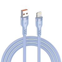 KABEL T-PHOX BOLD USB/LIGHTNING 3A SKY BLUE