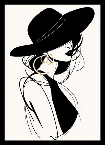 Plakat 21x29,7cm Uwikłana Elegancja na Arena.pl