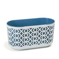 Doniczka osłonka na kwiaty 600 mm Szary / morski