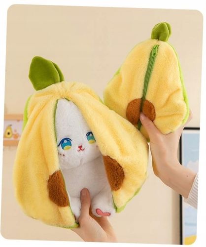 Maskotka KRÓLIK W MARCHEWCE Króliczek Marchewka Zając Pluszak DUŻY XL 20 cm na Arena.pl