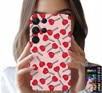 ETUI DO SAMSUNG GALAXY S22 Ultra - KOBIECE, MODNE WZORY LIZAKI W SERCA CASE