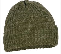 Czapka zimowa Knitted Melange Pinewood zielona green mel