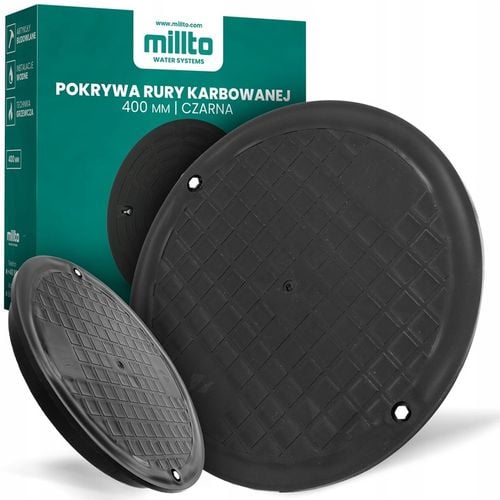 POKRYWA RURY KARBOWANEJ 400 MM TRZONOWEJ WŁAZ DEKIEL STUDNI STUDZIENKI P 6A na Arena.pl