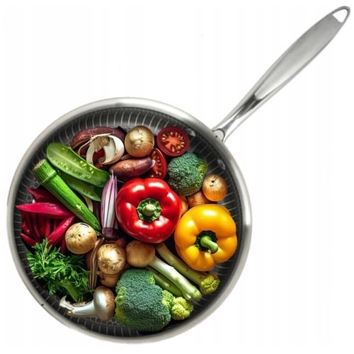 PATELNIA POWŁOKA NON STICK - STRUKTURA PLASTRA MIODU HEXAGONAL HYBRID 20CM na Arena.pl