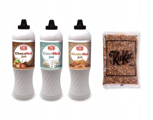 Kubki do lodów flurry, składane papierowe 200szt. na Arena.pl