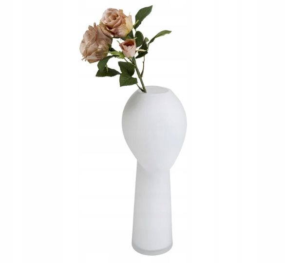 Wazon Cabeza 18x40 cm biały zdjęcie 1