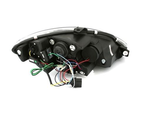 REFLEKTORY Lampy  SEAT LEON  TOLEDO 2005 - 2009 LED Żarówki H1 GRATIS BLACK na Arena.pl