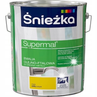 ŚNIEŻKA EMALIA OLEJNO - FTALOWA ŻÓŁTY POŁYSK F565 10L
