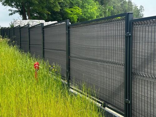 Siatka cieniująca 90% grafitowa maskująca 1,5x10m na płot ogrodzenie na Arena.pl