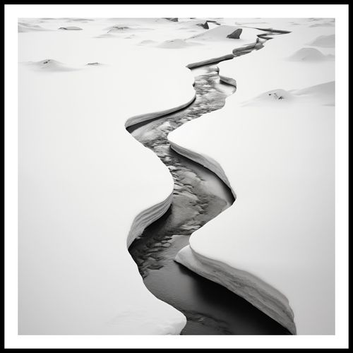 Plakat 70x70cm Szczeliny Mrozu na Arena.pl