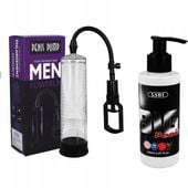 POMPKA DO POWIĘKSZENIA PENISA +ŻEL NA POWIĘKSZENIE - PROFESIONALNY ZESTAW