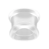 shots pasek z kulką no.46, elastyczny tpe, czarny/połprzezroczysty