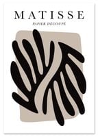 Plakat cyfrowy do wydruku matisse czarny