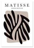 Plakat cyfrowy do wydruku matisse czarny