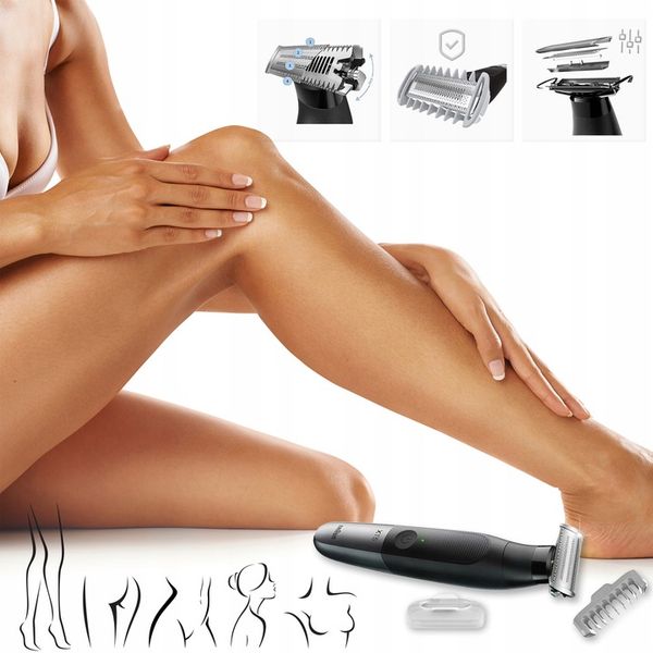 DEPILATOR BRAUN Silk-epil 9 GOLARKA DAMSKA TRYMER DO BIKINI TWARZY NÓG 5w1 zdjęcie 12