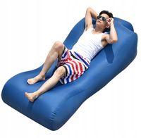 MATERAC L 140cm NA PLAŻĘ CAMPING bez pompowania