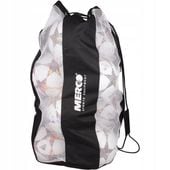 Worek na Piłki Czarny Merco 10-15 Piłek Torba Sportowa