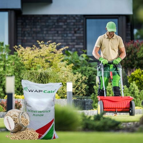 Wapno Granulowane Magnezowe 24,4 kg Dolomit do Trawnika Ogrodowe na Arena.pl