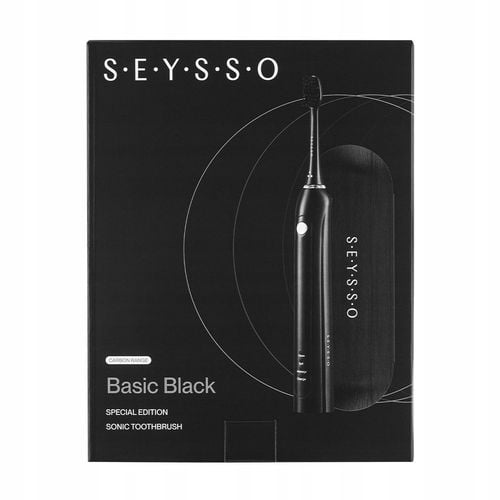SZCZOTECZKA SONICZNA SEYSSO CARBON BASIC BLACK Z ETUI na Arena.pl