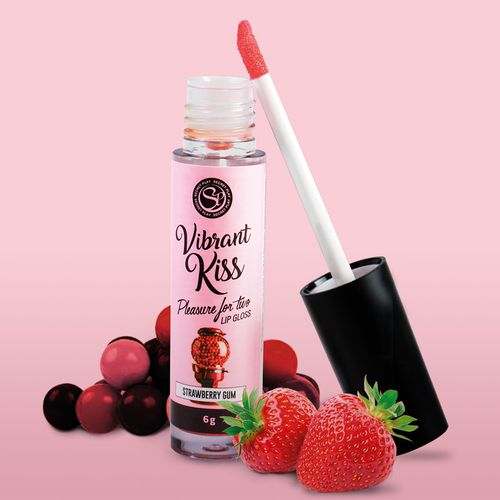 lip gloss vibrant kiss strawberry gum na Arena.pl