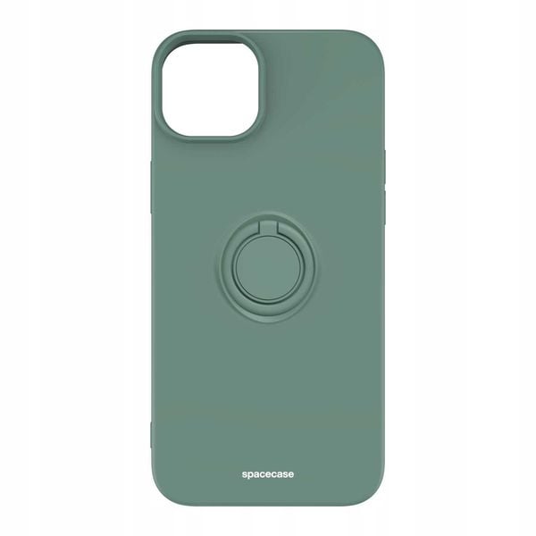 Spacecase Silicone Ring Iphone 15 Plus Dark Green zdjęcie 5