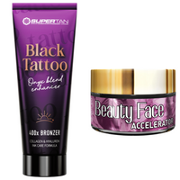 Supertan Black Tattoo + Słoiczek Beauty Face