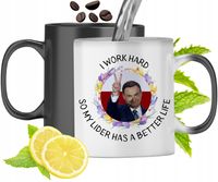 Kubek Magiczny Andrzej Duda Zmieniający Kolor Z Nadrukiem Ze Zdjęciem